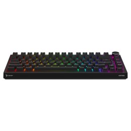 Savio Klawiatura magnetyczna ASTRAL Black OUTEMU White jade RGB