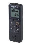 Olimp Dyktafon cyfrowy marki OM VN-541PC Czarny Wyświetlacz segmentowy 1,39' Język WMA