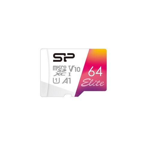 Silicon Power microSDXC Elite 64GB CL10 UHS-1/U1 A1