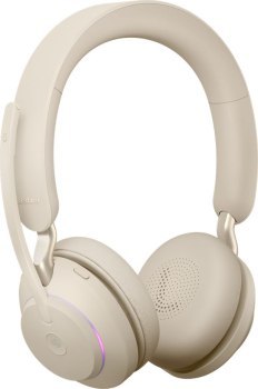Słuchawki - Słuchawki bezprzewodowe Jabra Evolve 2 65 UC Stereo Beige - 26599-989-898
