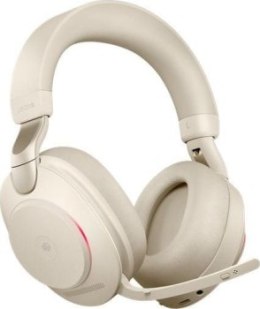 Słuchawki - Słuchawki bezprzewodowe Jabra Evolve 2 85 MS Stereo Beige - 28599-999-898