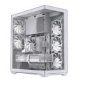 MODECOM Obudowa Volcano Space XL ARGB Full Tower 5 wentylatorów, biała