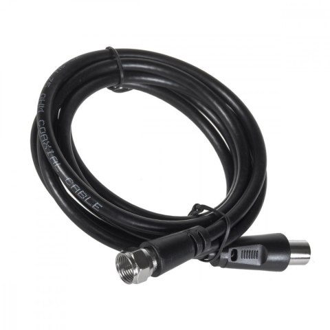 Maclean Antena TV DVB-T/T2 H.265 HEVC tubowa filtr LTE MCTV-930 Czarna