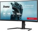 Iiyama G-Master GCB3484WQSU-B1 Red Eagle - 180Hz | UWQHD | 34'' | VA | 0,4ms