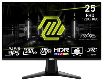 MSI MAG 255XF - 24.5'' | Rapid IPS | Full HD | 0.5ms | 300Hz