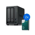 Synology DS725+ /32T | 2-zatokowy serwer NAS w zestawie z dyskami o łącznej pojemności 32TB, Tower