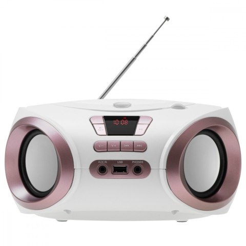 Adler Radio Boombox CD MP3 AD1181 biało-miedziany