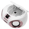 Adler Radio Boombox CD MP3 AD1181 biało-miedziany