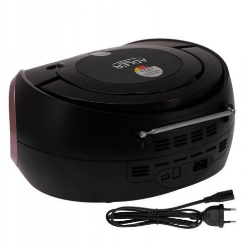 Adler Radio Boombox CD MP3 AD1181 czarno-miedziany