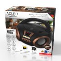 Adler Radio Boombox CD MP3 AD1181 czarno-miedziany