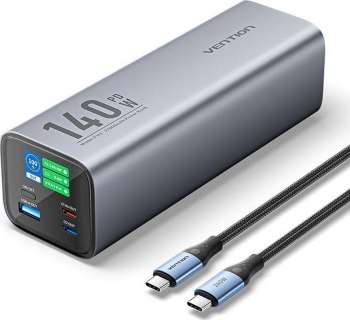 Vention 27000mAh 140W PD 3.1 + kabel USB-C 240W