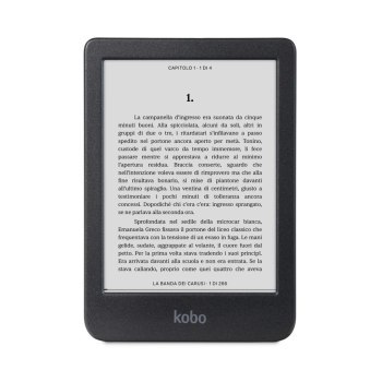 Ebook Kobo Clara BW 6 E-Ink Carta 1300 HD 16GB WI-FI Black