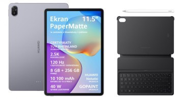 Tablet Huawei MatePad 11,5'' 2025 8/256GB WiFi szary + klawiatura + rysik
