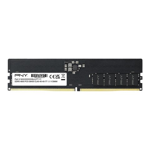 PNY Pamięć 8GB DDR5 4800 DIMM BULK MD8GSD54800-BLK