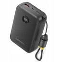Powerbank Vention 20000mAh 2 x USB-C 1x USB-A z wyświetlaczem 22,5W czarny
