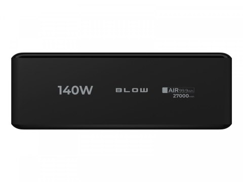 BLOW PowerBank AIR99.9 PD+QC 140W 27000mAh Czarny