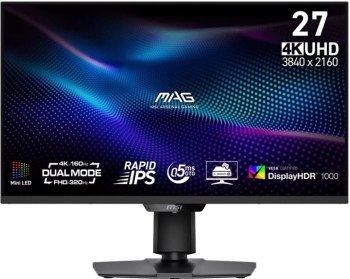 MSI MAG 274UPDF E16M - 320Hz Full HD | 160Hz 4K | Rapid IPS | 27''