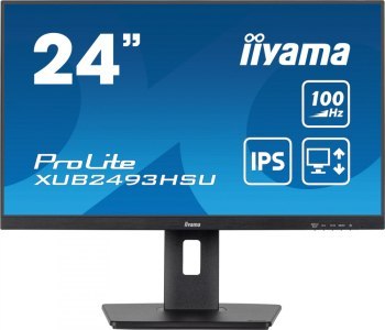 Iiyama XUB2493HSU-B7 - 23.8'' | IPS | FHD | 1 ms | 100 Hz | Height adjust, Flicker-free