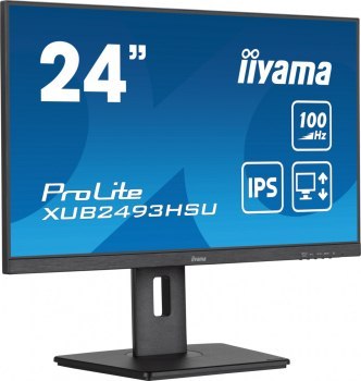Iiyama XUB2493HSU-B7 - 23.8'' | IPS | FHD | 1 ms | 100 Hz | Height adjust, Flicker-free