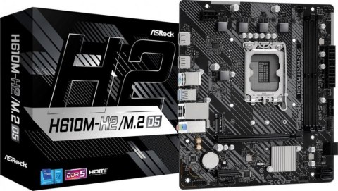 Płyta główna ASROCK H610M-H2/M.2 D5 (Socket 1700 /micro ATX)