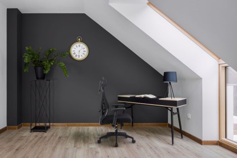 Ergonomiczny fotel biurowy ACTIVEJET T5 czarny (WYPRZEDAŻ)