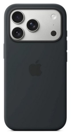 Etui silikonowe z MagSafe do iPhonea 17 Pro - czarne