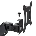 MACLEAN UCHWYT NA MONITOR, SPRĘŻYNA GAZOWA, 17"-32", 2-10KG, BLACK MC-133