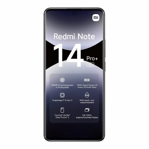 Smartfon Xiaomi Redmi Note 14 Pro+ 5G 8/256GB Midnight Black