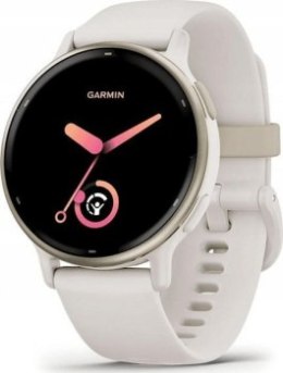 Garmin vivoactive 5 z czujnikiem tętna HRV Elevate Ox (kremowozłota ramka / jasnobeżowa koperta / jasnobeżowyy pasek)