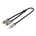 Kabel Audio Vention USB-C na 2RCA męski 2m