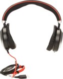 Słuchawki z mikrofonem Na głowę JABRA Evolve 80 Duo (1.2m /Przewodowe wtyk/Czarny)