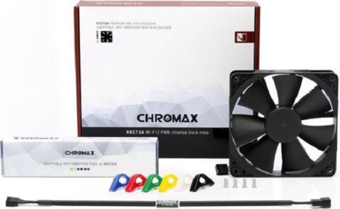 Wentylator do obudów NOCTUA NF-F12 PWM CH.BK.S