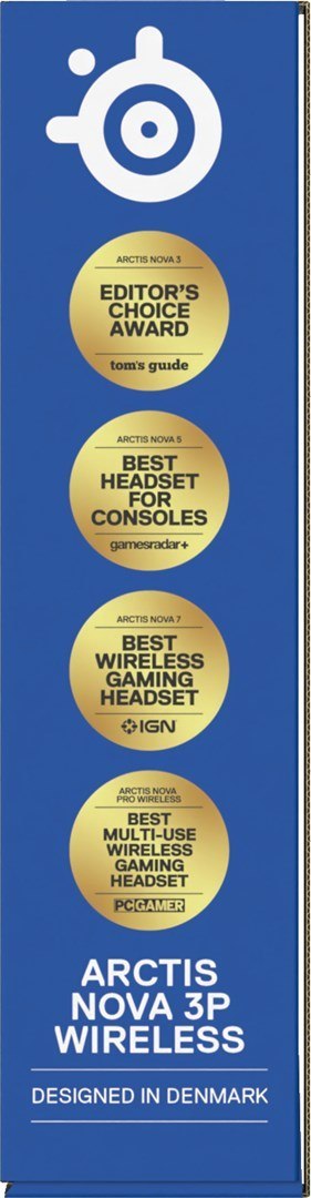 Słuchawki Steelseries Arctis Nova 3P Wireless for Playstation, Black