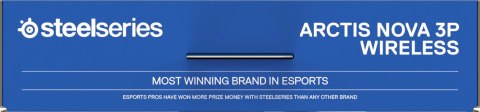 Słuchawki Steelseries Arctis Nova 3P Wireless for Playstation, Black