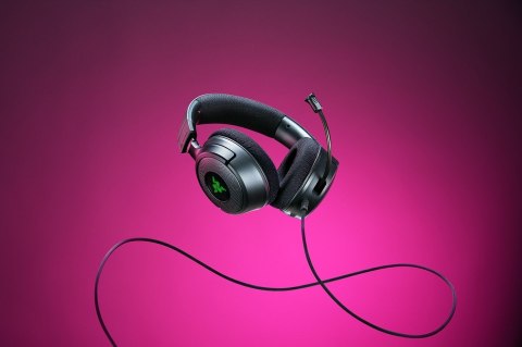 Zestaw słuchawkowy Razer Kraken V4 X Przewodowa Opaska na głowę Gaming USB Type-C / USB Type-A Czarny
