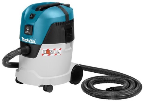 Odkurzacz Makita VC2512L Vacuum cleaner (wet & dry), 1000 W, 3600 l/min, 210 mbar, 25 l