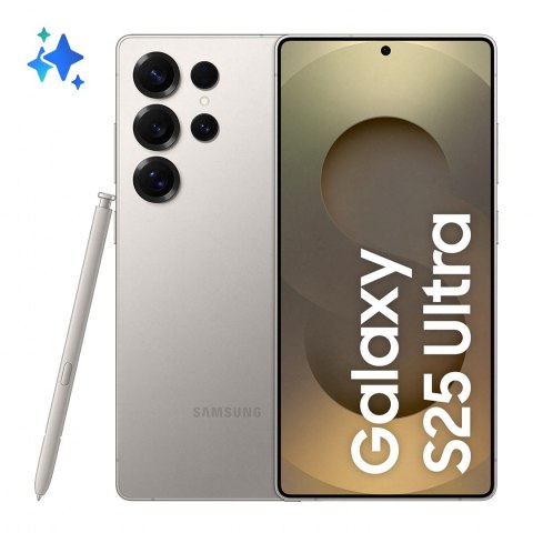 Samsung Galaxy S25 Ultra 17,5 cm (6.9") Dual SIM Android 15 5G USB Type-C 12 GB 256 GB 5000 mAh Szary, Tytan