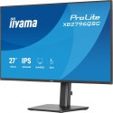 IIYAMA Monitor ProLite 27 cali XB2796QSC-B1 IPS,QHD,HDMI,USB-C (PD 65W),75Hz, 350cd, 1xUSB 3.2 , 1xUSB-C, 2x2W, HAS 150/PIVOT/obrót sto