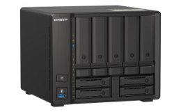 Qnap TS-h973AX-32G Tower 5 x 2.5 /3.5 SATA + 2 x 2.5 U.2 NVMe/SATA+ 2 x 2.5 SATA AMD Ryzen V1500B 4C/8T 32GBDDR4 SODIMM (