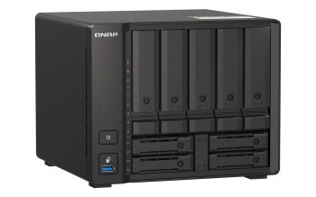 Qnap TS-h973AX-32G Tower 5 x 2.5 /3.5 SATA + 2 x 2.5 U.2 NVMe/SATA+ 2 x 2.5 SATA AMD Ryzen V1500B 4C/8T 32GBDDR4 SODIMM (