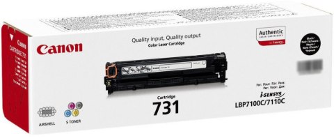 Toner CANON CRG-731BK 6272B002