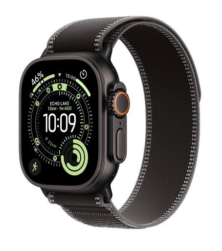 Watch Ultra 3 GPS + Cellular 49 mm APPLE Watch OS Czarny
