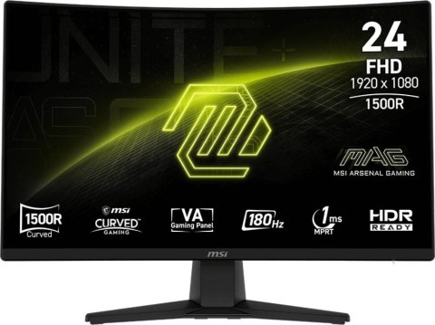 Monitor MSI MAG 242C (23.6" /VA /1920 x 1080 /Czarny)