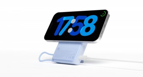 XIAOMI PowerBank Magnetic 10000 z podstawką szary