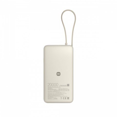XIAOMI Xiaomi 67W Power Bank 20000 (Integrated Cable) Tan