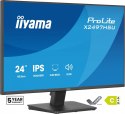 IIYAMA Monitor ProLite 23.8 cala X2497HSU-B1 IPS,FHD,HDMI,DP,120Hz,350CD,2xUSBv3.2, 2xUSB-C, GW 5lat