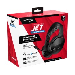HyperX Słuchawki HyperX Cloud Jet Bezprzewodowe czarne Gaming AJ0T1AA
