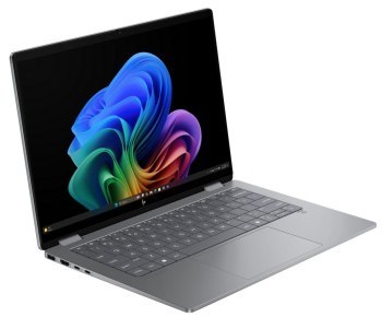 Laptop HP OmniBook X Flip 2-in-1 NG AI 14-fk0219nw - Ryzen AI 5 340 | 14''-2K-OLED-Dotyk | 16GB | 1TB | Win11Home | Srebro meteo