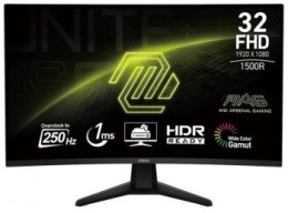 MSI MAG 32C6X - 31.5'' | VA Curve 1500R | Full HD | 4ms | 250Hz