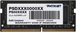 Pamięć PATRIOT (SODIMM/DDR4/16 GB/3200MHz/1.2V/22 CLCL/SINGLE)